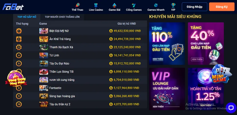 Chương Trình VIP Mới Của cdbet link vào: Ưu Đãi Độc Quyền